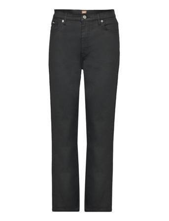 Ada C Rette Jeans Svart BOSS*Betinget Tilbud