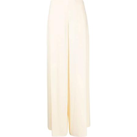 Erika Cavallini Wide Byxor beige, Dam Byxor, Dam, Storlek: S