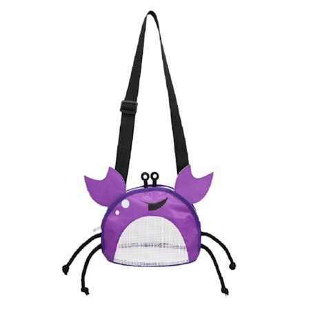 Beach Mesh Laukku Shell Laukut PURPLE