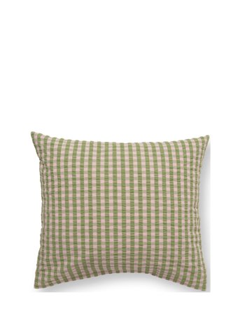 Bæk&Bølge Örngott 60X50 Cm Grön/Ljus Rosa Se Green Juna