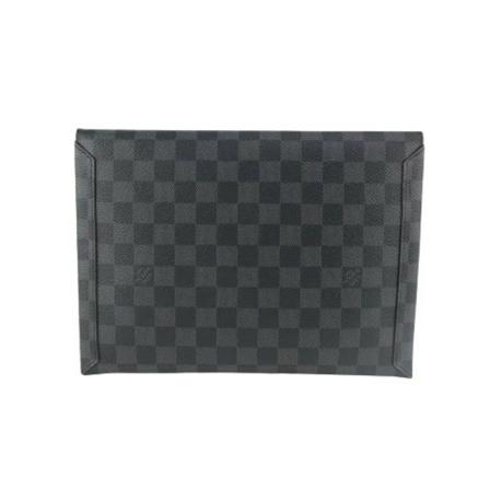 Louis Vuitton Vintage, Pre-owned Canvas louis-vuitton-bags Zwart, Dames, Maat:ONE Size