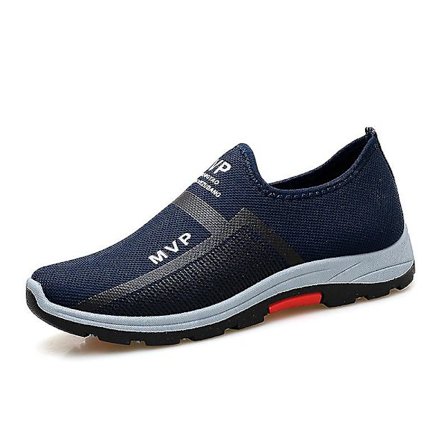 Sommar Mesh Män Skor Lättvikts Sneakers Herr Mode Casual Walking Skor 2G107