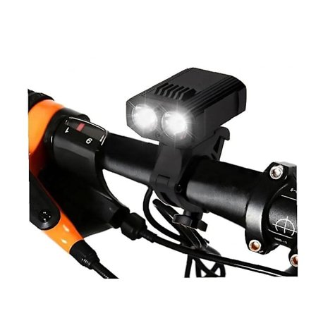 Polkupyörän valot, Mini Bright -polkupyörän ajovalot, vedenpitävät maantiepyörän etuvalot, pyöräilyajovalot (musta)