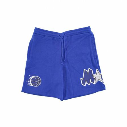 Mitchell & Ness nba game day french terry short hardwood classics blå, Herr Chinos Shorts, Herr, Storlek: L