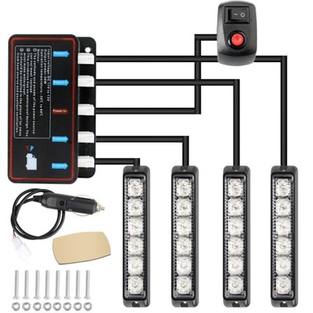 Bil Blinklys Gjenoppretting Strobe Blinkende Beacon Light