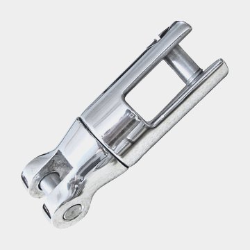 Ankkurikierrin kettingille, ruostumaton teräs, 90 mm, sopii kettingille Ø6 - 8 mm