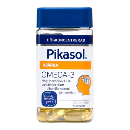 Pikasol Omega-3 Hjärna 50 kapslar