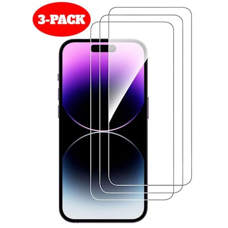 [3-PACK] iPhone 17 Pro Max Skärmskydd i Härdat glas