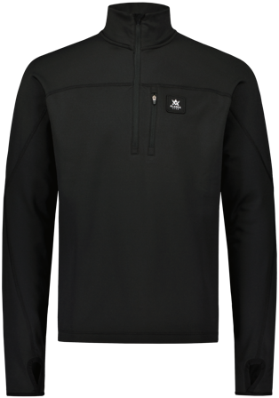 Alaska 1795 M's ThermoDry Half-Zip Top Black