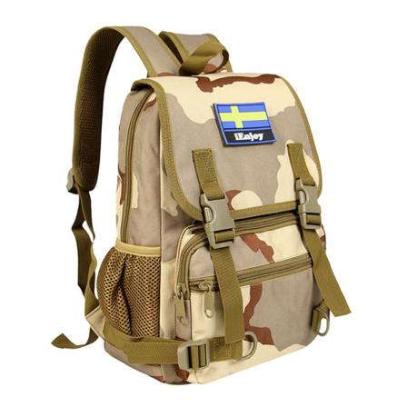 Ryggsäcken I Slitstark Tyg, 38x28x15 Cm Beige One Size