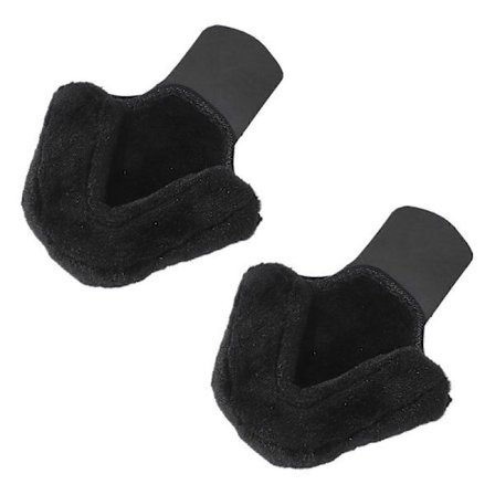 Ørevarmere Sykkelhjelm, Øremuffer Vind, Passer Alle Hjelmer, Svart