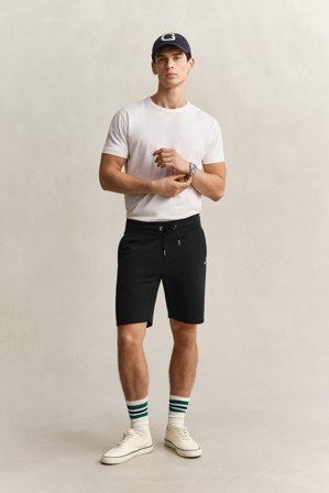 GANT Herren Sweatshorts (XXL) Schwarz