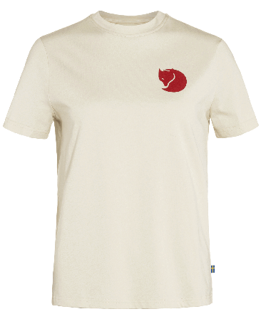 Fjällräven Fox Boxy Logo Tee W Chalk White