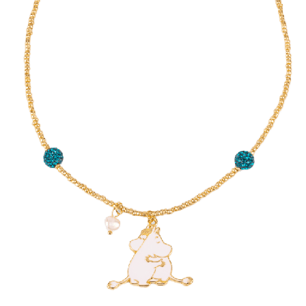 pfgSTOCKHOLM Moomin Glitter Halsband Dam Flerfärgad ONESIZE