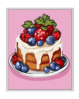 Paint By Numbers Bärtårta