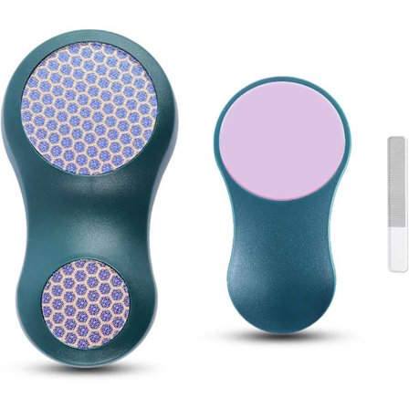 Fotfil för hård hud, Nano-glas fotförhårdnaderborttagare dubbelsidig glas, Pedikyrset fotvårdsprodukt