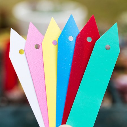 200 st Etiketter i hårdplast för plantering