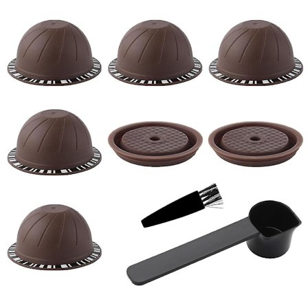 Genanvendelig Kaffe Kapsel Til Vertuoline & Vertuo Pod, 150 Ml Kaffe Pods Til Nes Presso Vertuo Kaffe Maskine