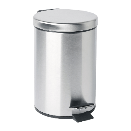 Åhléns Home Papperskorg med pedal 3 liter Badrumstillbehör Silver ONESIZE