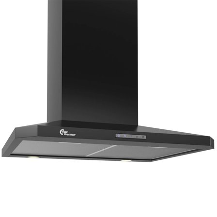 Thermex - Vegghengt kjøkkenvifte Decor 787 vägg 60 cm Svart