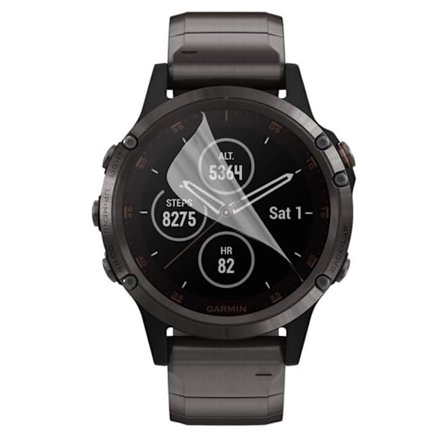 Skyddsskärm för Garmin Fenix 5s Plus [Pack 6] Hållbart Ultra Tunnt Plastskydd Phonillico