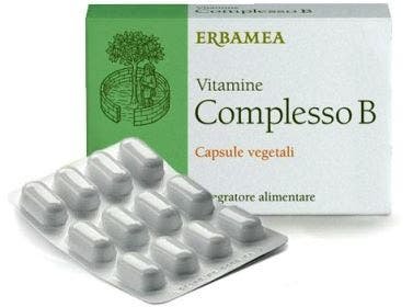 Erbamea Vitamine Complesso B 24 Capsule Vegetali