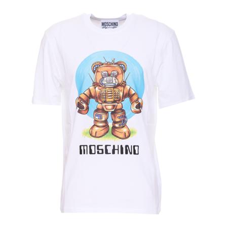 Moschino T-Shirts Hvid, Herre