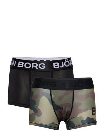 Performance Boxer 2P Night & Underwear Underwear Underpants Multi/mönstrad Björn Borg