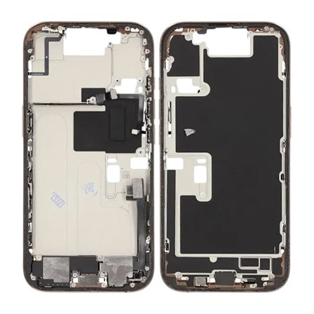 iPhone 16 Pro Back Cover Middle Frame Original Gold With Small Parts