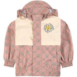 Oii Misty Rose Mathilda Daisy Windbreaker 134/140 cm - Coats and jackets - 134/140 cm - Pink