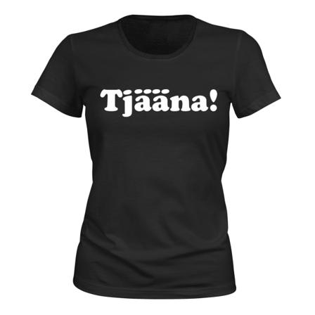 Tjääna - T-shirt - Dam Svart Xl