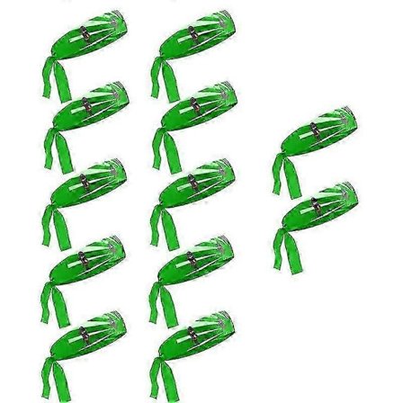 Grøn Karate Fødselsdagsfest Dekorationer Studenter Børn Karate Kriger Pandebånd