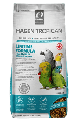 Tropican - Lifetime Granulat Papegøye 820 g - Fuglemat & fuglefôr - Fuglepellets - ZOO.no