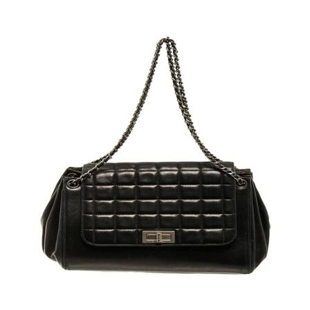 Chanel Vintage Pre-owned Shoulder Väska svart, Dam Vintage Väskor, Dam, Storlek: ONE SIZE