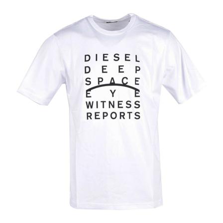 Diesel T-Shirts Hvid, Herre
