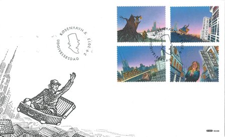 Danmark 2013 - H.C.Andersen - Førstedagskuvert