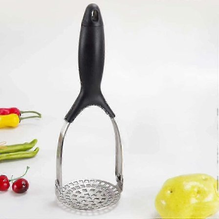 Potetmoser Rustfritt Stål Ris Grønnsak Frukt Hvitløk Knuser Matpresse Knuseverktøy