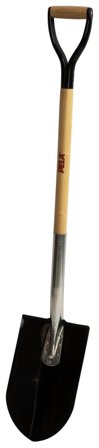 PELA 548200 Gravespade spiss, ask/stål, Hageredskap