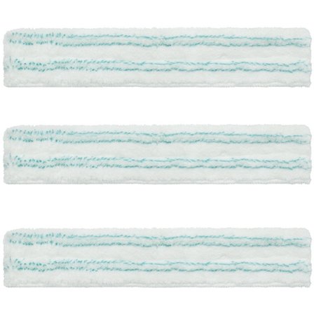 3-i-1 for Leifheit vindusvasker - 3 erstatningskluter for 33 cm klutmopp