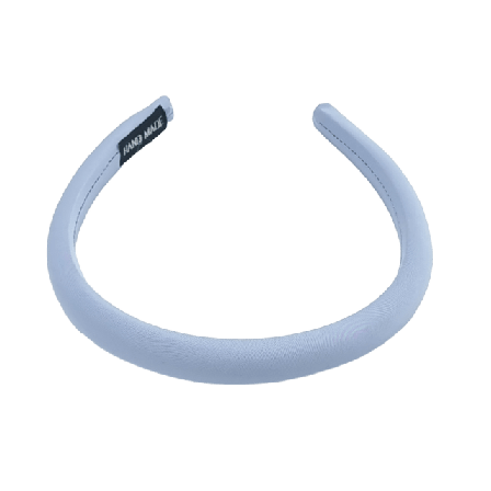 Complement Diadem Satin 1,5 Cm Hårband Dam Blå