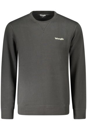 Wrangler Felpa Senza Zip Uomo Nero