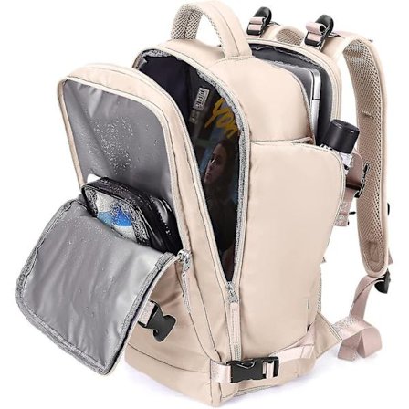 Stor Rejserygsæk Kvinder Håndbagage Vandring Rygsæk Vandtæt Udendørs Sportsrygsæk Afslappet Daypack Skoletaske