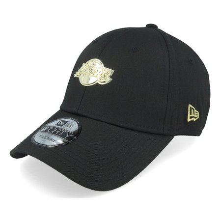 New Era - NBA Black adjustable Czapka Z Daszkiem - Los Angeles Lakers Pin 9FORTY Black Adjustable @ Hatstore