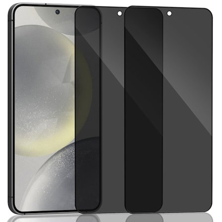 2-pakning Kompatibel med Samsung S24 Plus personvern Skjermbeskytter - Herdet glass 9H - Super kvalitet 3D
