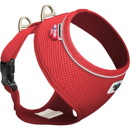 Curli Basic Harness Air-Mesh S Dog Harnesses & Dog Collars Red S