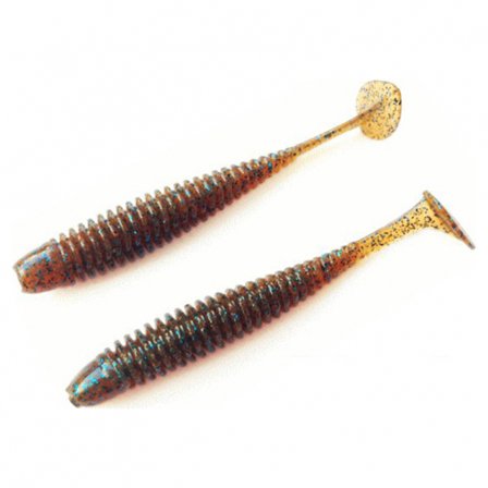 Noike Wobble Shad 3'' 7,6cm (9pcs) - Cinnamon Blue Flake