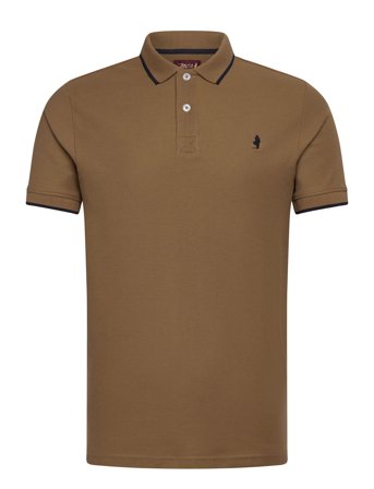 River Reg Cot Pq Mcs M Polo Brown MCS
