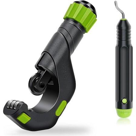 Rørkutter, kobberkutter 5-50 mm rustfritt stål rørkutter, kobberrørkutter med avgradingsverktøy, for kutting av rustfritt stål