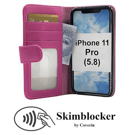 Skimblocker Plånboksfodral iPhone 11 Pro (5.8)
