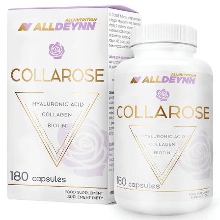 Hydrolysert Kollagen + Hyaluronsyre + Biotin – 180 kapsler